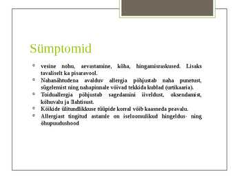 Allergia #6