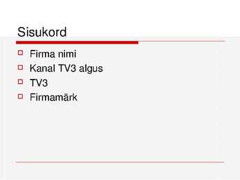 TV3 #2