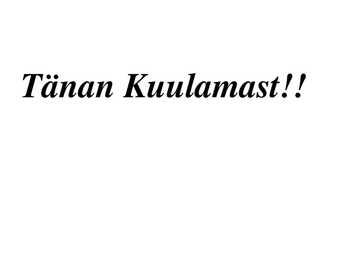 Rannaniit #9