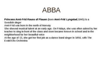 ABBA Esitlus #14