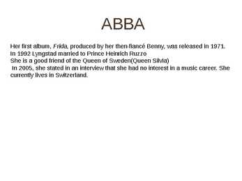 ABBA Esitlus #15