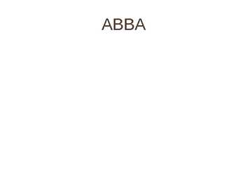 ABBA Esitlus #21