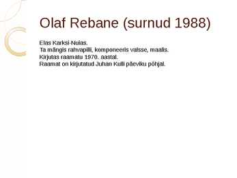 Olaf Rebane-Koerte kasvandik #2
