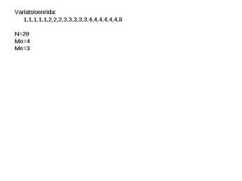 Statistika - Puudumised #3