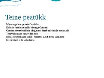 Prosper Merimee \ Carmen\ #6