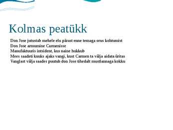 Prosper Merimee \ Carmen\ #7