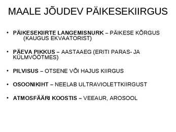KIIRGUSBILANSS #4