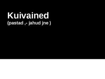 Kuivained
