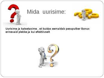 Pesupulber Bonux #4