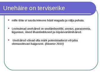 Uni ja unenäod slide #7