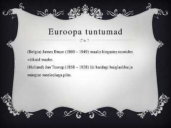 Sümbolismi lühiülevaade #7