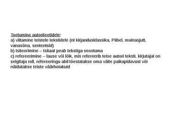Kirjandi retoorilised võtted #5