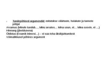 Kirjandi retoorilised võtted #7