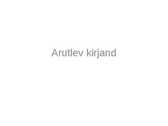 Kirjandi retoorilised võtted
