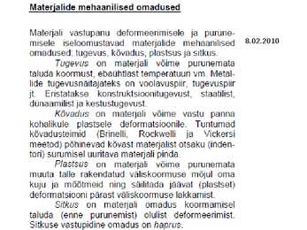 Masinaehitusmaterjalid-mõisteid MMT-st-kütused-õlid-tehnilised vedelikud #14
