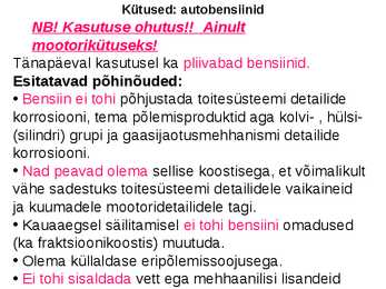 Masinaehitusmaterjalid-mõisteid MMT-st-kütused-õlid-tehnilised vedelikud #53