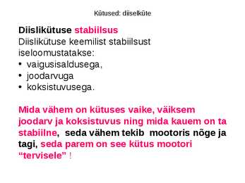 Masinaehitusmaterjalid-mõisteid MMT-st-kütused-õlid-tehnilised vedelikud #59