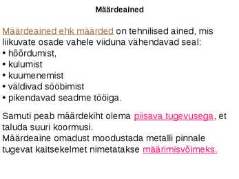 Masinaehitusmaterjalid-mõisteid MMT-st-kütused-õlid-tehnilised vedelikud #64