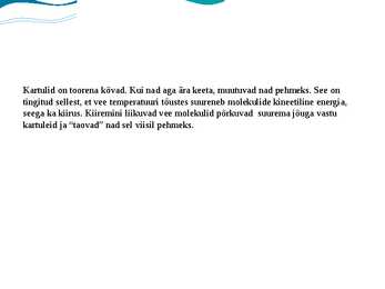 Soojusnähtused köögis #4