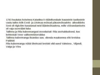 Vene aja esimene sajand #7