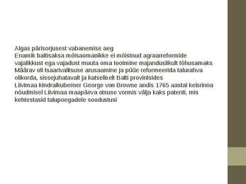 Vene aja esimene sajand #9