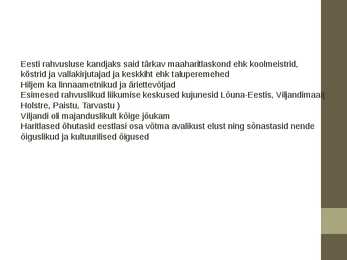 Priikslaskmine ja ärkamisaeg #11