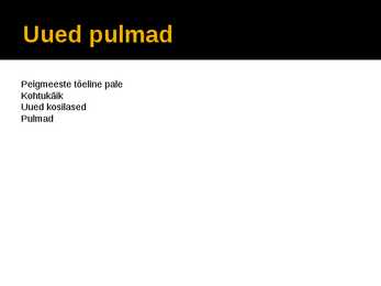 Laul minu Cidist #5