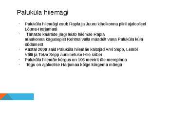 Eesti vaatamisväärsused #12