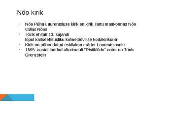 Eesti vaatamisväärsused #8