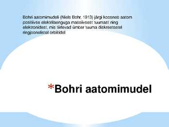 Aatomi ehitus #4