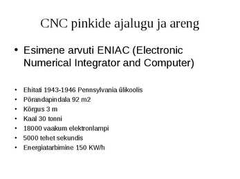 Puidutöötlemise tehnoloogia CNC pinkidel #3