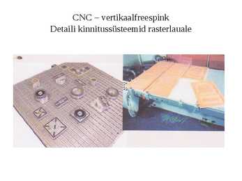 Puidutöötlemise tehnoloogia CNC pinkidel #33