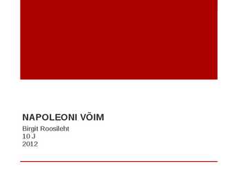 NAPOLEONI VÕIM