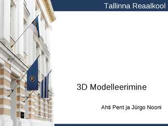 3D modelleerimine