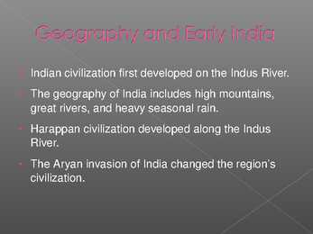Ancient India-Vana India-ppt esitlus #2