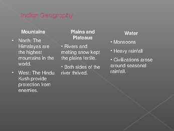 Ancient India-Vana India-ppt esitlus #3