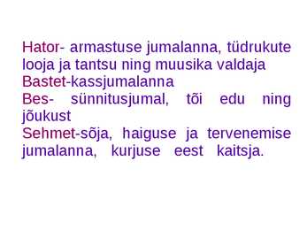 Egiptuse religioon #11