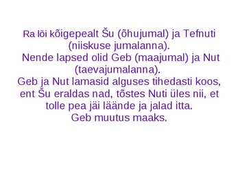 Egiptuse religioon #5