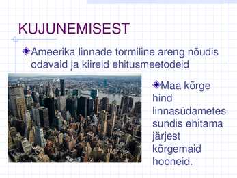ARHITEKTUUR PÄAST II MAAILMASÕDA - INTERNATSIONAALNE STIIL #3