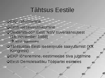 Vaino Väljas - esitlus #5