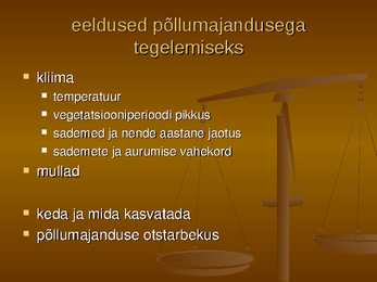Maakera agroklimaatilised piirkonnad #2