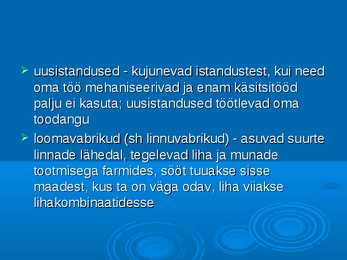 Pollumajandus #12