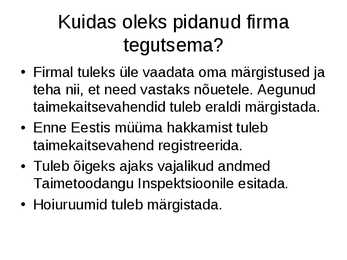 Taimekaitseseadus #10
