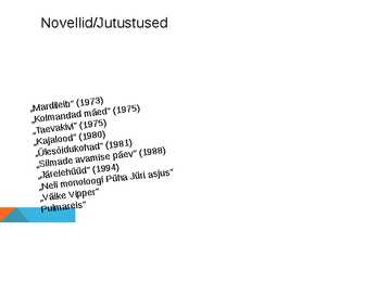 Jaan Krossi elulugu #4