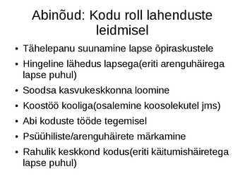 Nõrkade õpilaste järeleaitamine #3