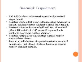 Tšernoboli katastroof #7