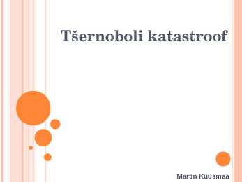 Tšernoboli katastroof
