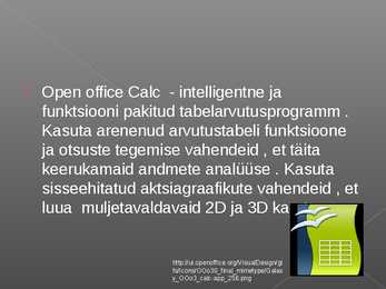 Mis on Open Office #11