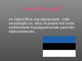Mis on Open Office #14