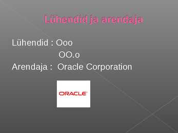 Mis on Open Office #4